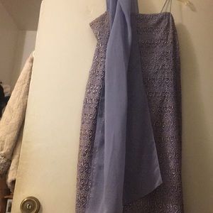 Party dress , knee length